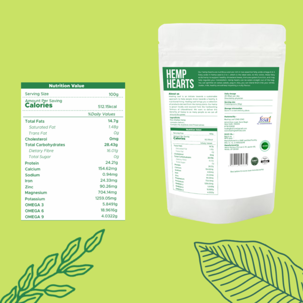 Healing Leaf Hemp Hearts – Humans