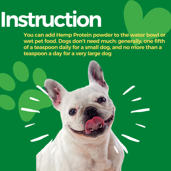 Hemp protein Instruction