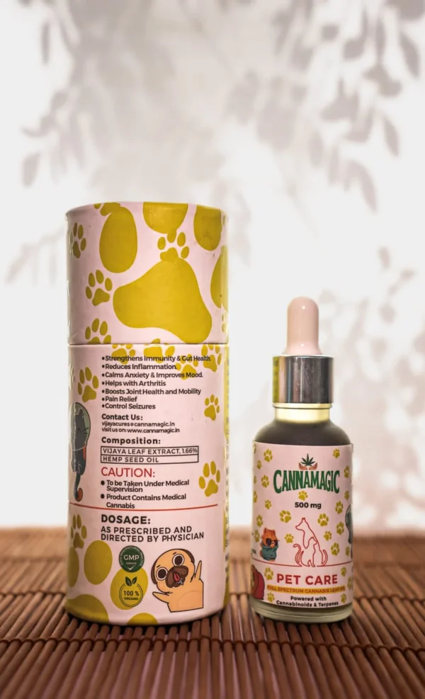 Cannamagic Pet Care Oil – 500mg