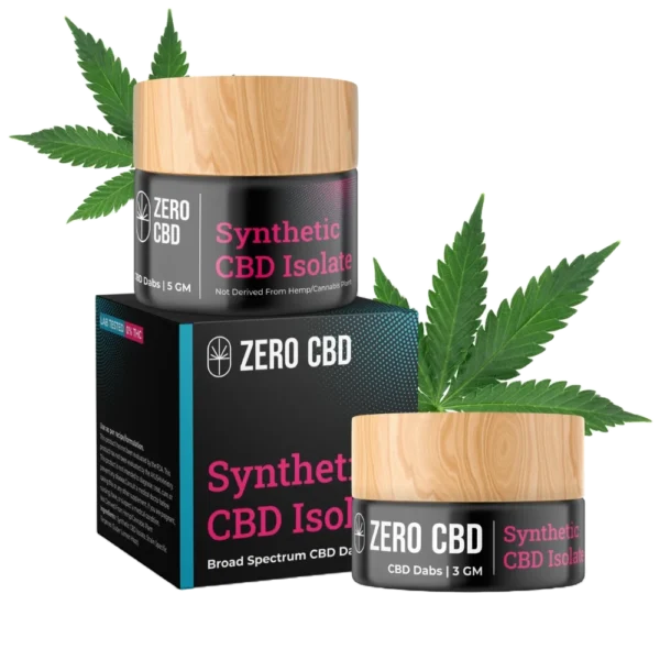 ZERO CBD: CBD ISOLATE DABS - 5 GRAMS