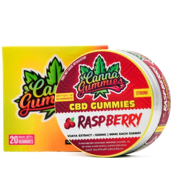 Canna Gummies - Raspberry Flavoured