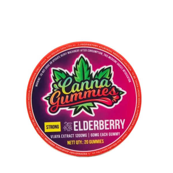Canna Gummies Elderberry 1200 MG
