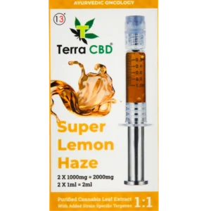 TERRA CBD: FULL SPECTRUM CANNABIS EXTRACT - 1:1 - SUPER LEMON HAZE - 2 GRAMS