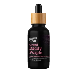 BROAD SPECTRUM CBD TINCTURE-GRAND DADDY PURPLE 500 MG - 30 ml