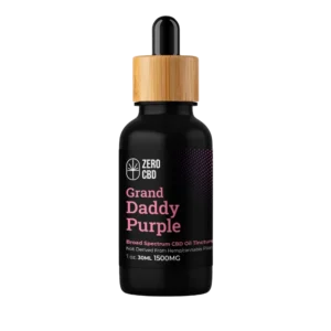 BROAD SPECTRUM CBD TINCTURE-GRAND DADDY PURPLE 1500 MG - 30 ml